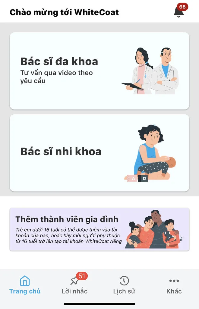 Trang chủ, mục Bác sĩ đa khoa